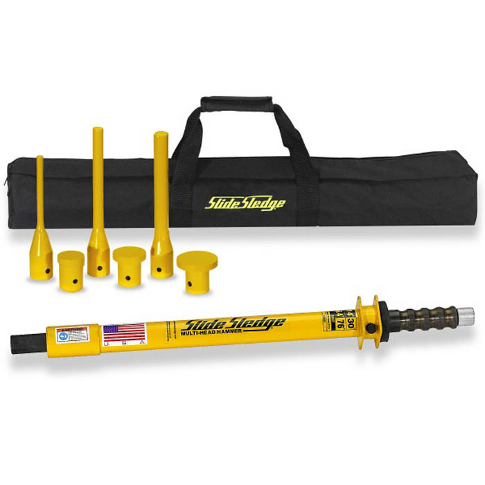 Slide Sledge Multi-Head Hammer