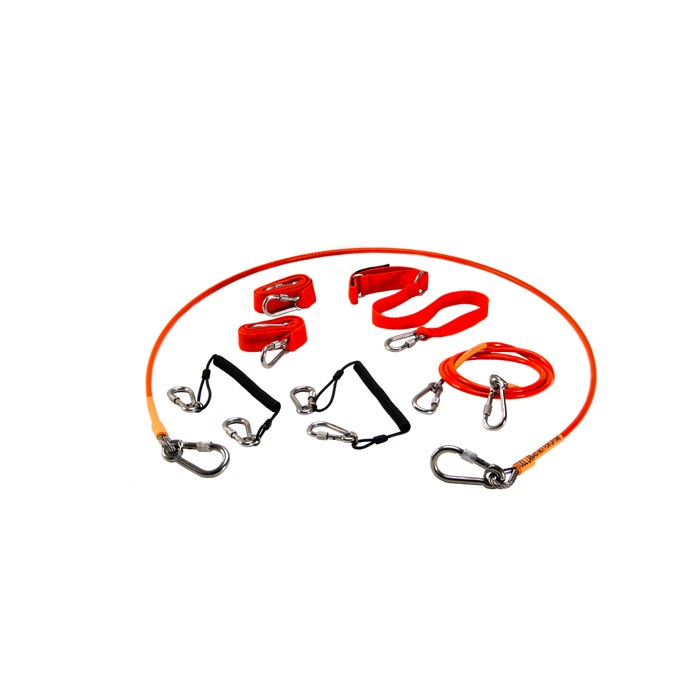 Tool lanyards for working at height