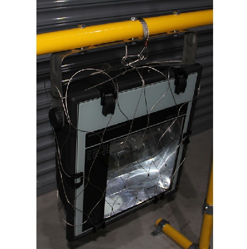 Secondary retention products for securing equipment and preventing DROPS incidents
